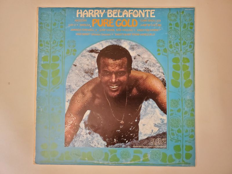 Harry Belafonte Pure Gold vinyl record